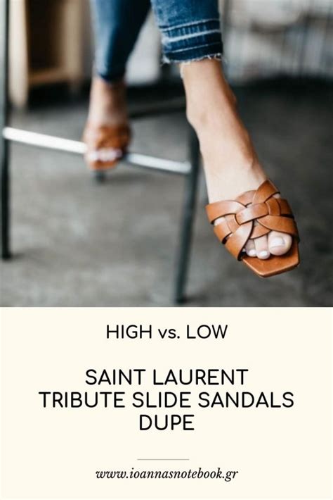 saint laurent sandal dupe